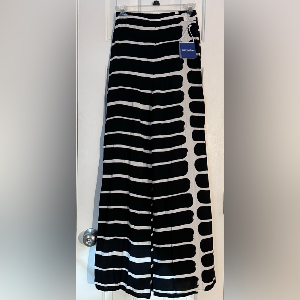 NEW! Marimekko Black & White Striped
Palazzo Pants, Wide Legs Size XS - Picture 3 of 12